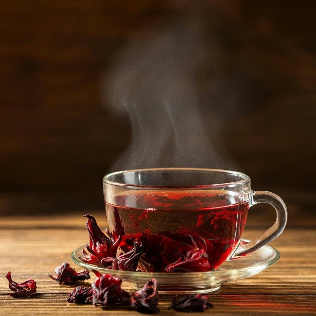 Dried Hibiscus Flowers – Natural Herbal Tea, Caffeine-Free, Non-GMO
