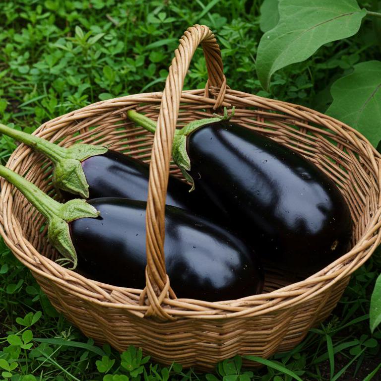 Black Beauty Eggplant Seeds – Heirloom, Non-GMO, High-Yield