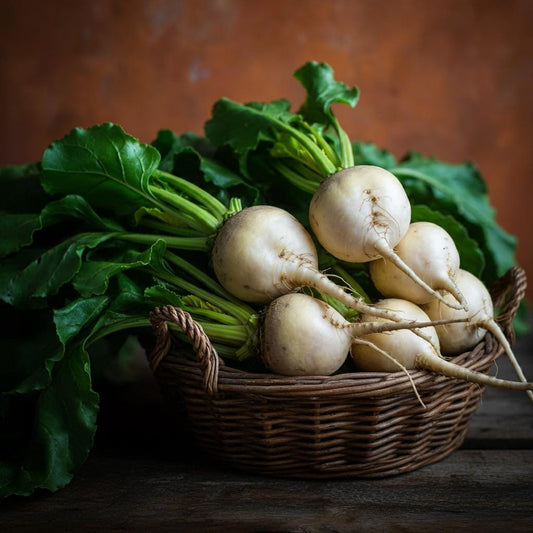 Albino White Beet Seeds, Sweet Mild Flavor, Salad Vegetable