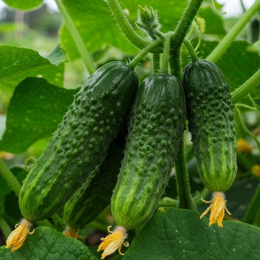 Boston Pickling Cucumber Seeds | High Yield, Heirloom, Non-GMO | Vegetable Garden Seed Packet