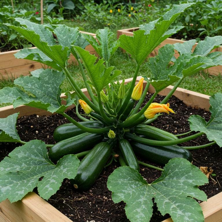 Dark Green Zucchini Squash Seeds – Heirloom, Non-GMO