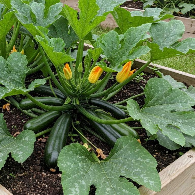 Dark Green Zucchini Squash Seeds – Heirloom, Non-GMO
