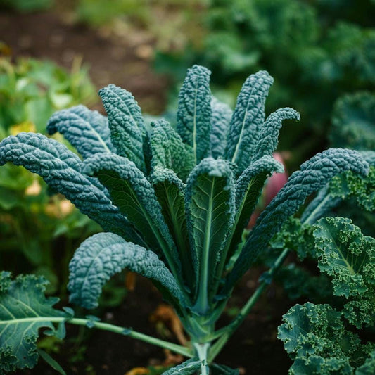 Organic Lacinato Kale Seeds, Hardy Italian Heirloom