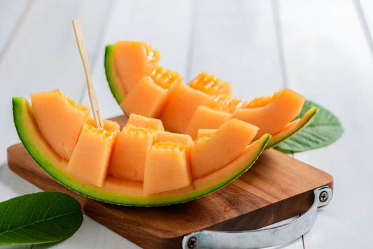 Deliciously Sweet Organic Cantaloupe Seeds  -  Easy to Grow, Abundant Harvest