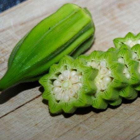 Star of David Okra Seeds, Iraqi Heirloom, Non-GMO